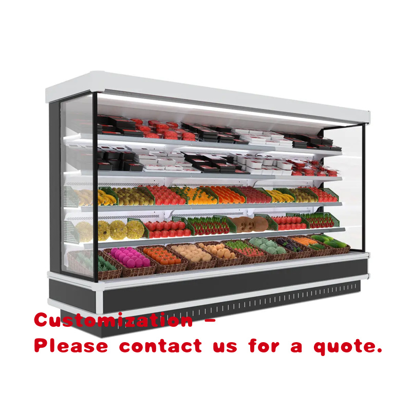 Commercial Chest Freezer - ตู้แช่แข็งแบบกระจกสองประตู รุ่นขายดี สำหรับโชว์เครื่องดื่ม แบบควบคุมอุณหภูมิเดียว
