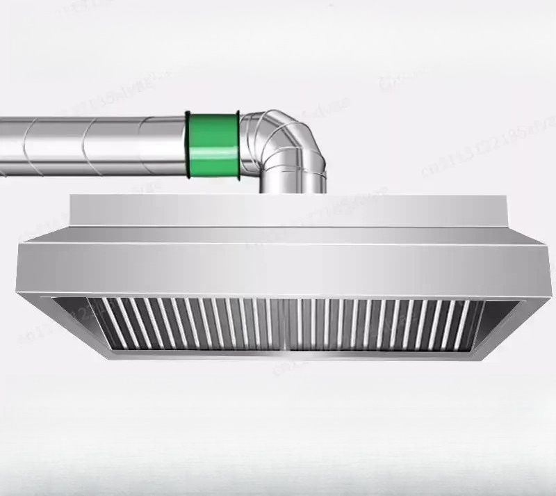 Commercial Kitchen Hoods - เครื่องดูดควันสแตนเลสหนาพิเศษ, เครื่องดูดควันเชิงพาณิชย์ทรงพลังสำหรับห้องครัว, ร้านอาหาร และโรงอาหาร