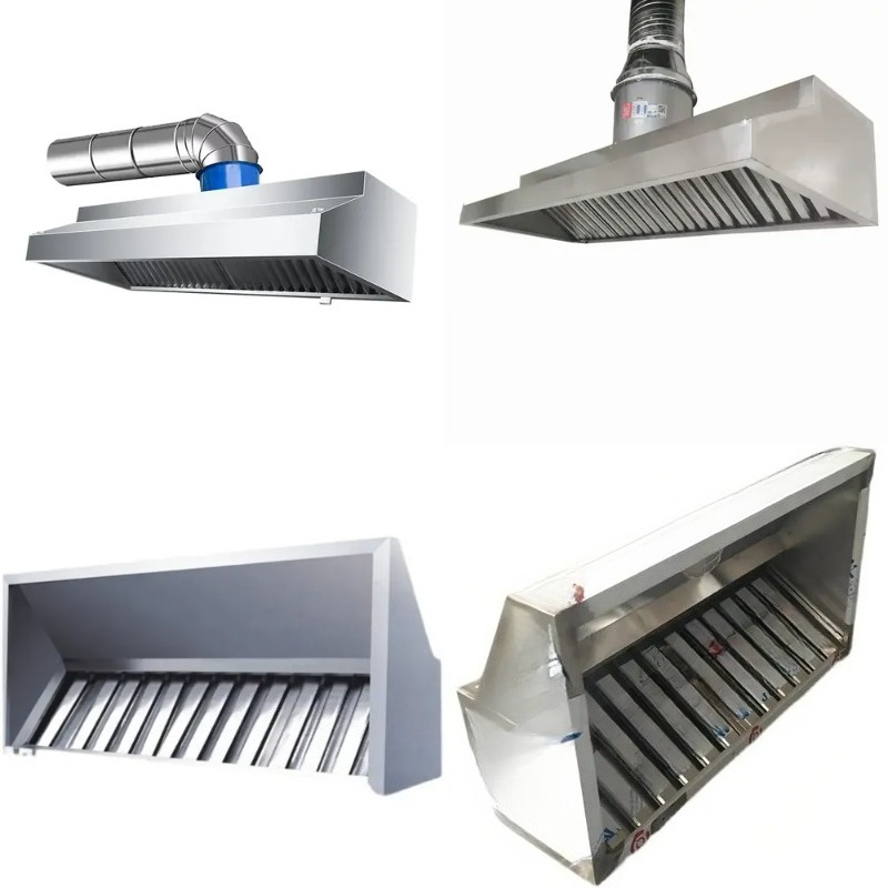 Commercial Kitchen Hoods - ระบบดูดควันสเตนเลสสตีลเชิงพาณิชย์ คิทลาลอง สำหรับร้านอาหาร โรงแรม และครัว