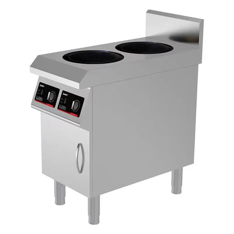 เตาแม่เหล็กไฟฟ้าแบบสองหัวเตา 5 - Range Commercial Kitchen บทวิจารณ์และราคา