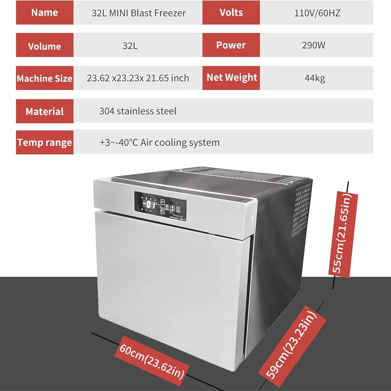 ตู้แช่แข็งอาหารทะเลแบบเร็ว แช่ - Commercial Chest Freezer บทวิจารณ์และราคา