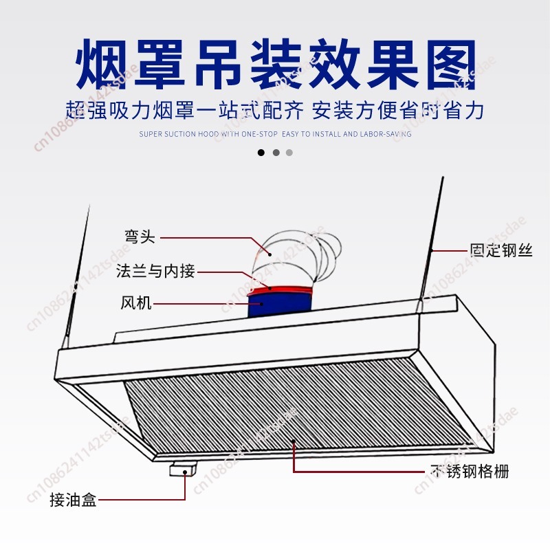 เครื่องดูดควันสเตนเลสสตีลเชิงพ - Commercial Kitchen Hoods บทวิจารณ์และราคา