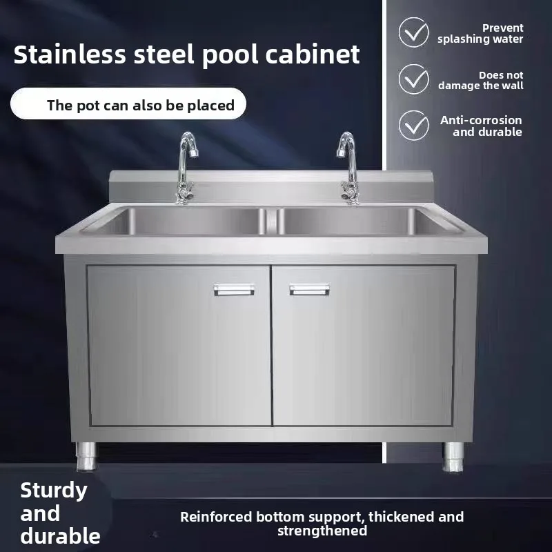 อ่างล้างจานสแตนเลสหนาพิเศษ สำห - Commercial Kitchen Worktops บทวิจารณ์และราคา