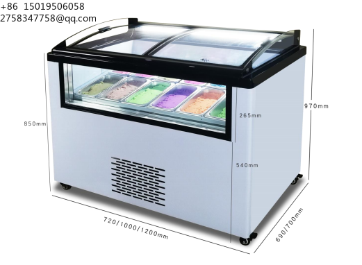 ตู้แช่ไอศกรีมไฟฟ้าคุณภาพสูงขนา - Commercial Chest Freezer บทวิจารณ์และราคา