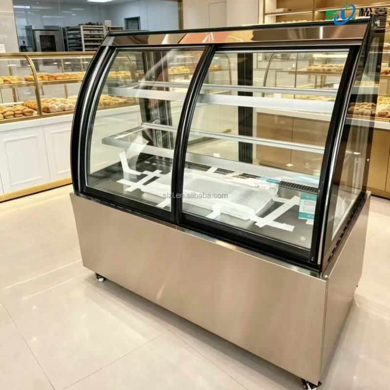 ตู้โชว์เค้กสแตนเลสแบบกำหนดเอง  - Commercial Chest Freezer บทวิจารณ์และราคา