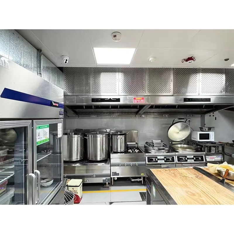 เครื่องดูดควันครัวสแตนเลส 201  - Commercial Kitchen Hoods บทวิจารณ์และราคา