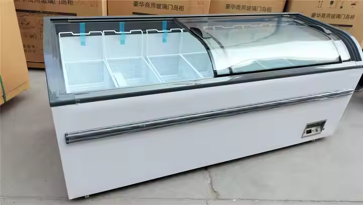 ตู้แช่แข็งแบบกระจกโค้งด้านบนสำ - Commercial Chest Freezer บทวิจารณ์และราคา