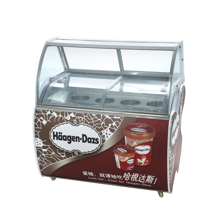 ตู้แช่ไอศกรีมแบบโชว์ QDMECH สำ - Commercial Chest Freezer บทวิจารณ์และราคา