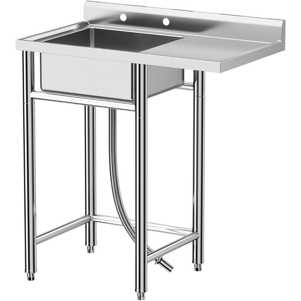 อ่างล้างจานสแตนเลส ขนาด 36x21x - Commercial Kitchen Worktops บทวิจารณ์และราคา