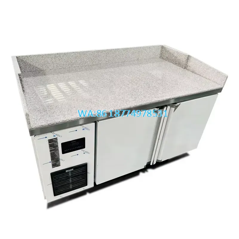 ตู้เย็นแบบมีสองประตูสำหรับใช้ใ - Commercial Kitchen Worktops บทวิจารณ์และราคา