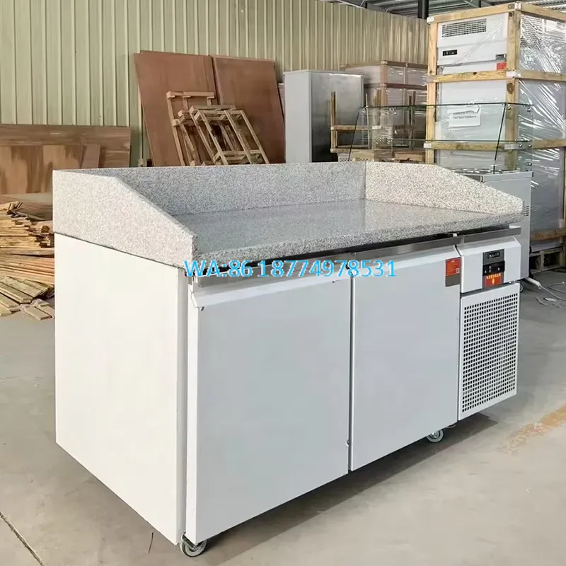 ตู้เย็นแบบมีสองประตูสำหรับใช้ใ - Commercial Kitchen Worktops บทวิจารณ์และราคา