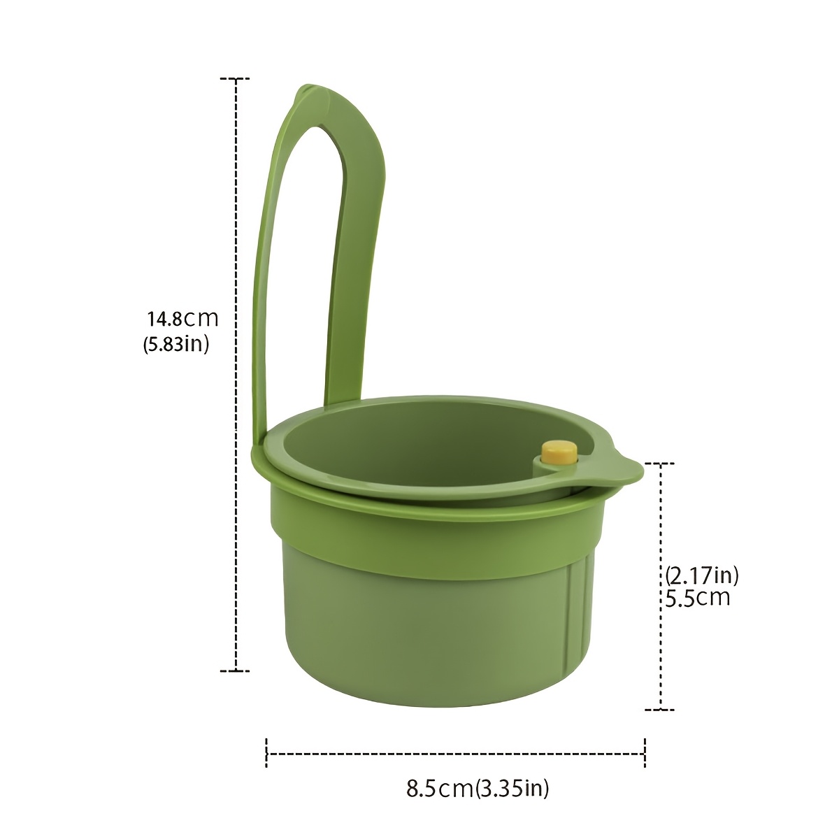 ตะกร้ากรองเศษอาหารแบบแขวนพกพา  - Commercial Kitchen Bin บทวิจารณ์และราคา